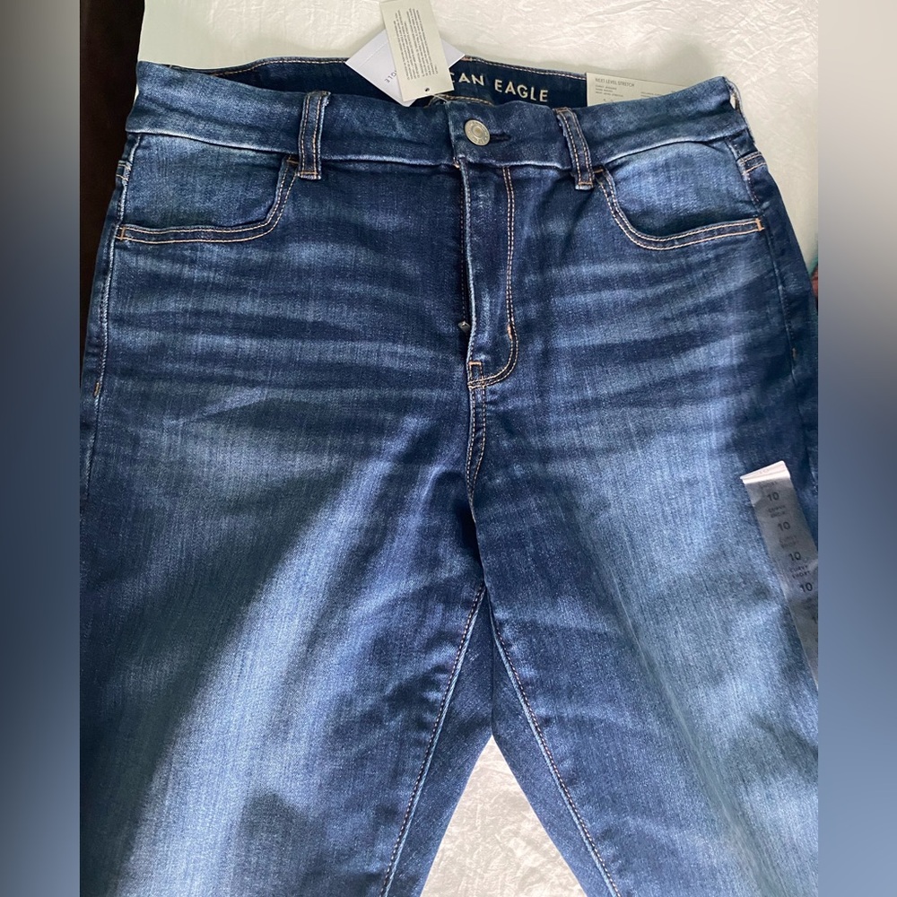 NWT AMERICAN EAGLE CURVY SKINNY LOW RISE JEANS